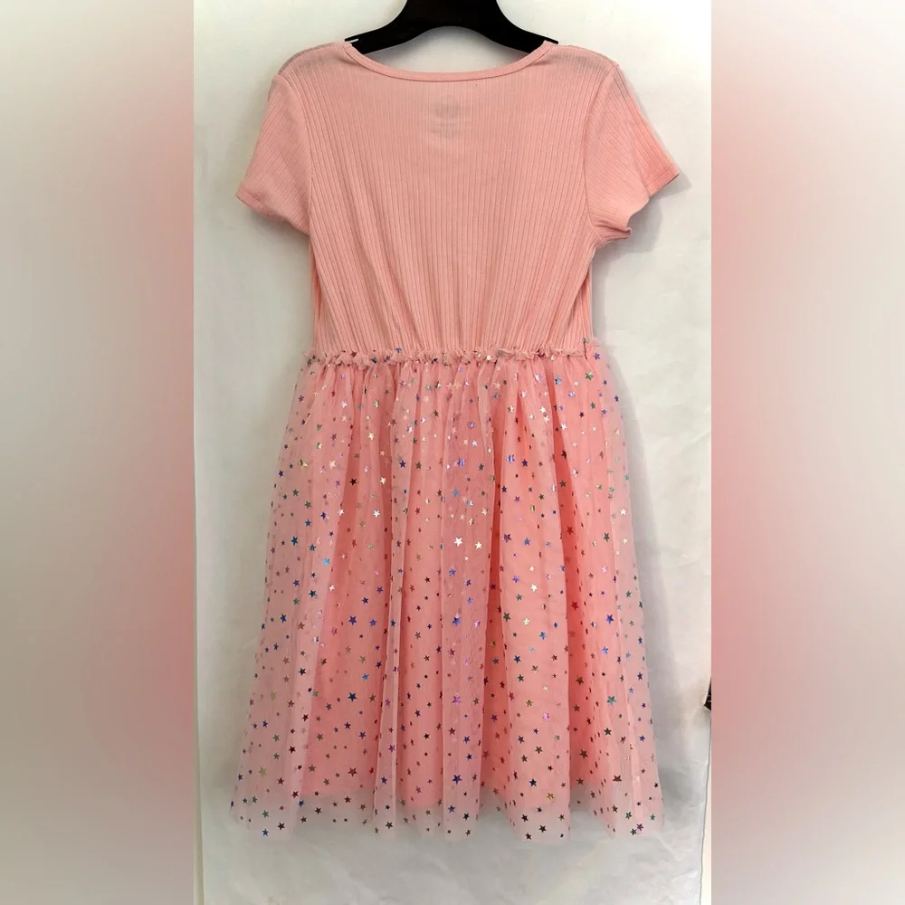 Pink Summer Star TuTu Dress from Wonder Nation - Picture 2 of 13